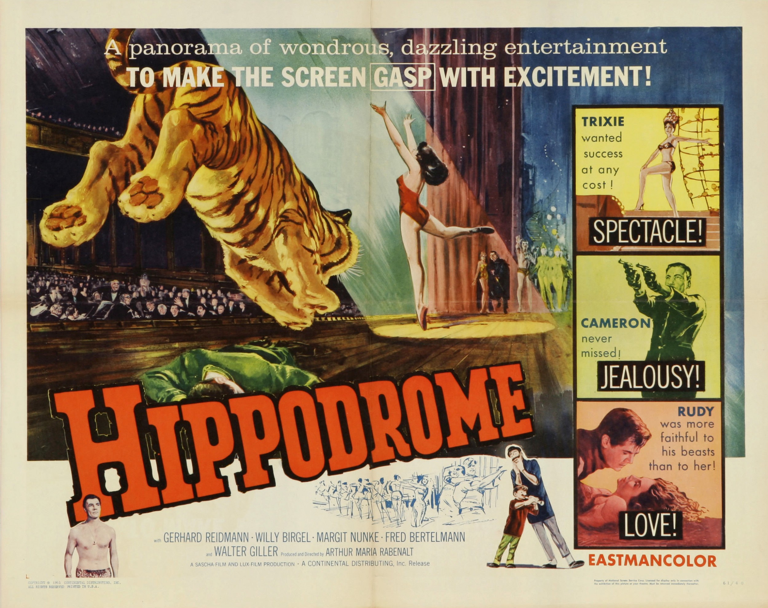 Mega Sized Movie Poster Image for Hippodrome (#2 of 3)