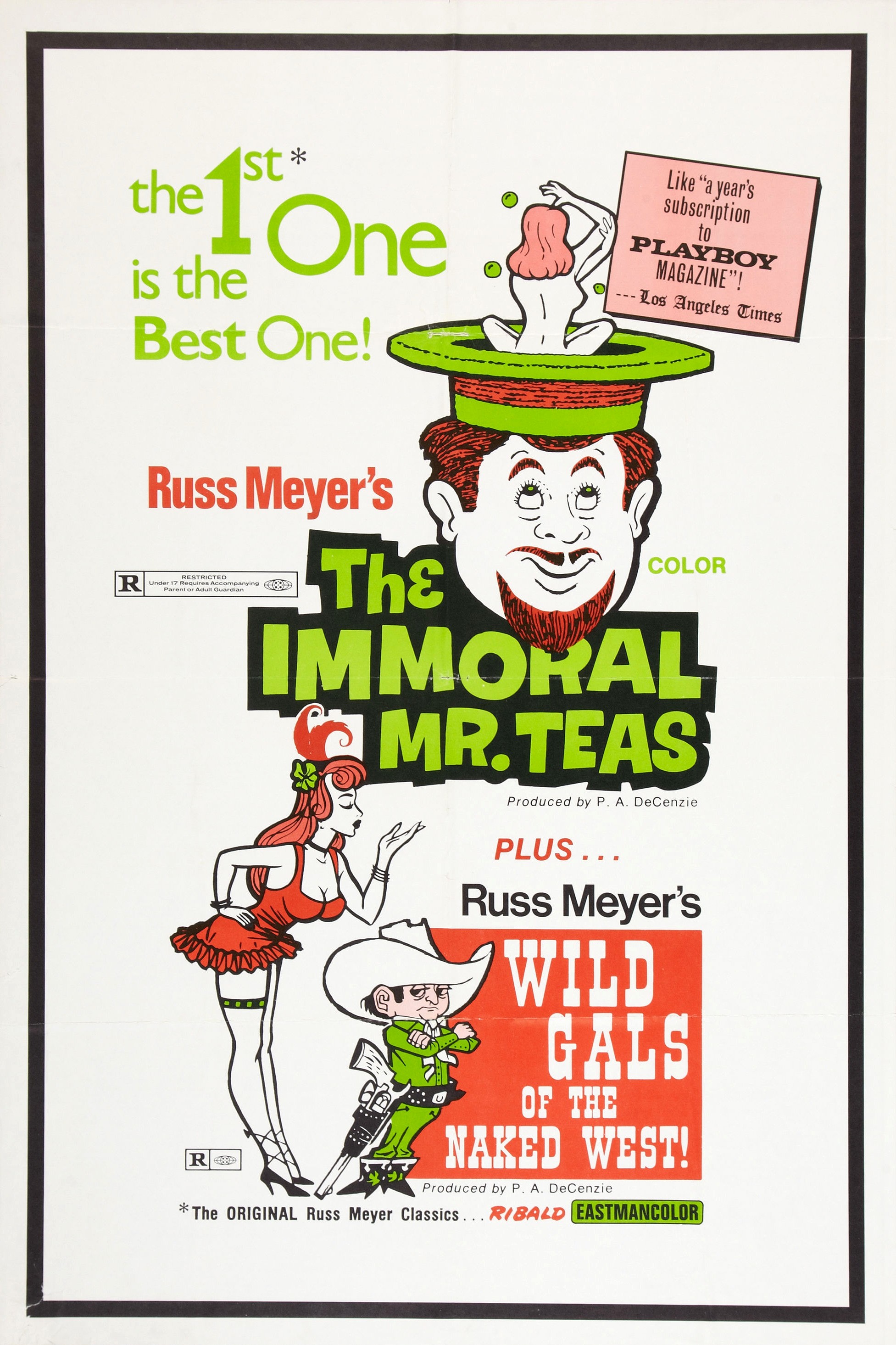 Mega Sized Movie Poster Image for The Immoral Mr. Teas (#1 of 2)