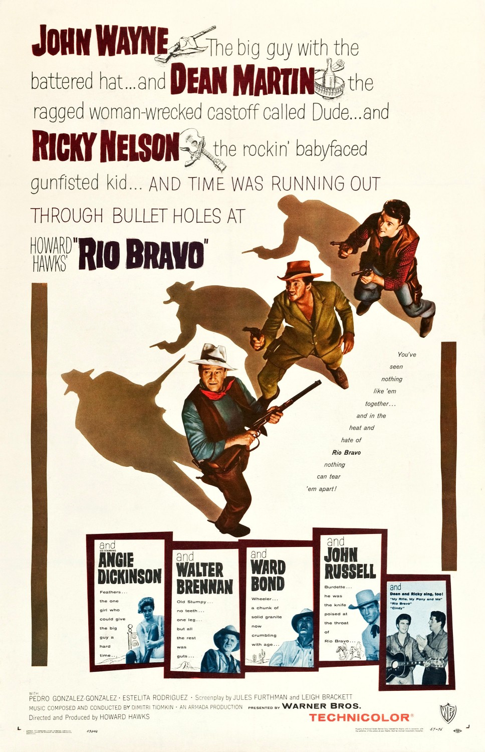 Extra Large Movie Poster Image for Rio Bravo (#1 of 5)
