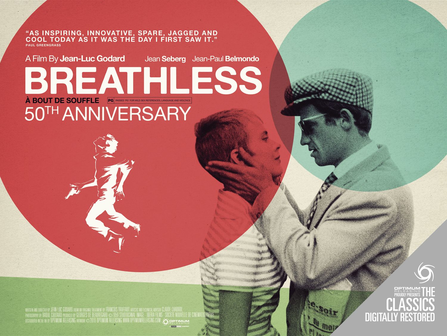 Extra Large Movie Poster Image for Breathless (#3 of 4)
