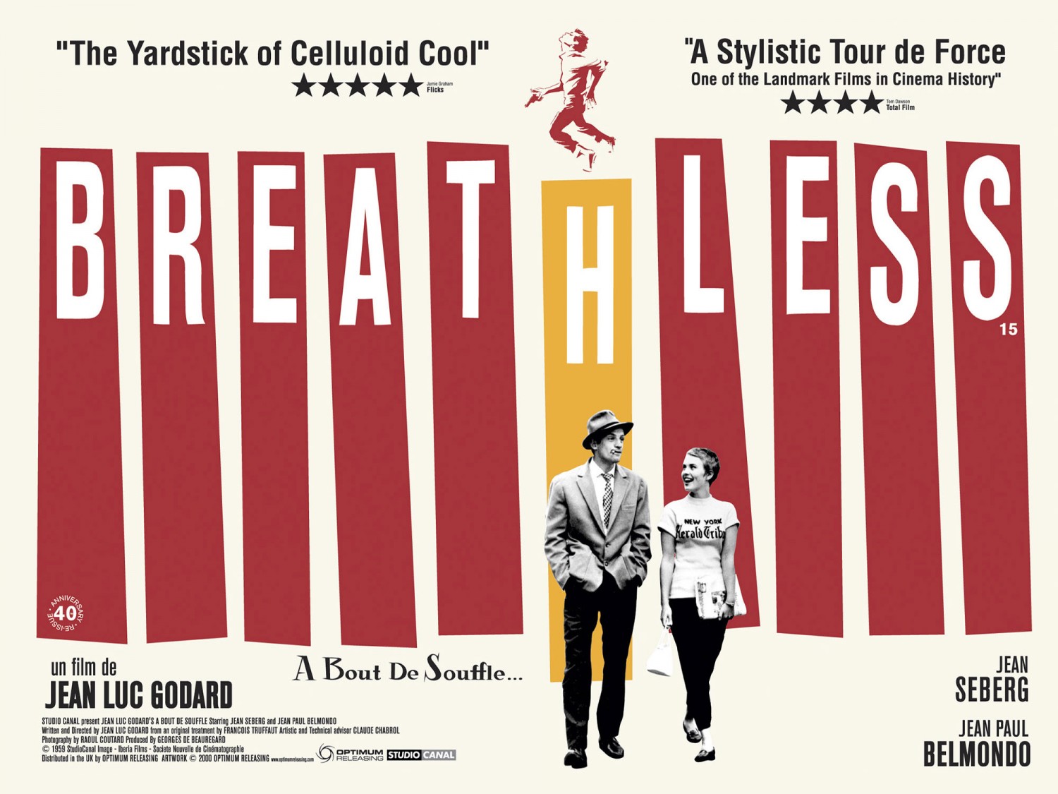 Extra Large Movie Poster Image for Breathless (#1 of 4)
