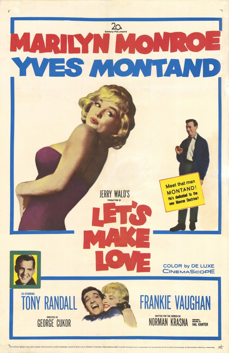 Extra Large Movie Poster Image for Let's Make Love 