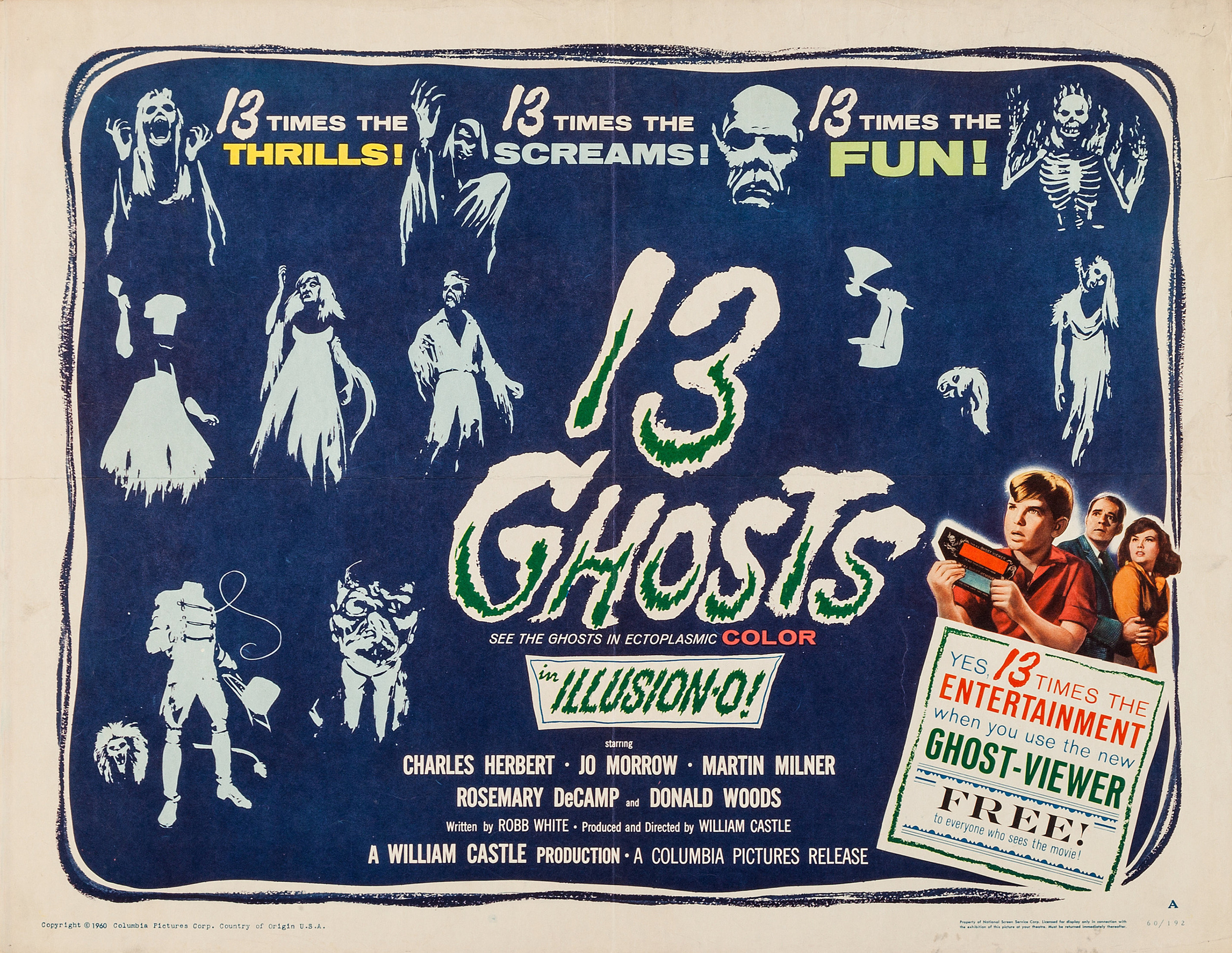 13 Ghosts (1 of 3) Mega Sized Movie Poster Image IMP Awards