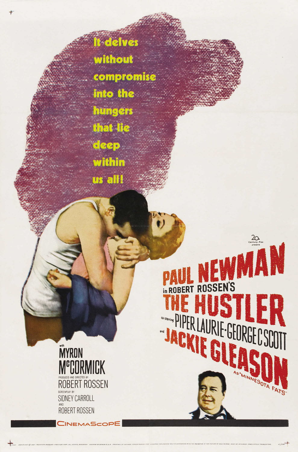 Extra Large Movie Poster Image for The Hustler (#4 of 5)