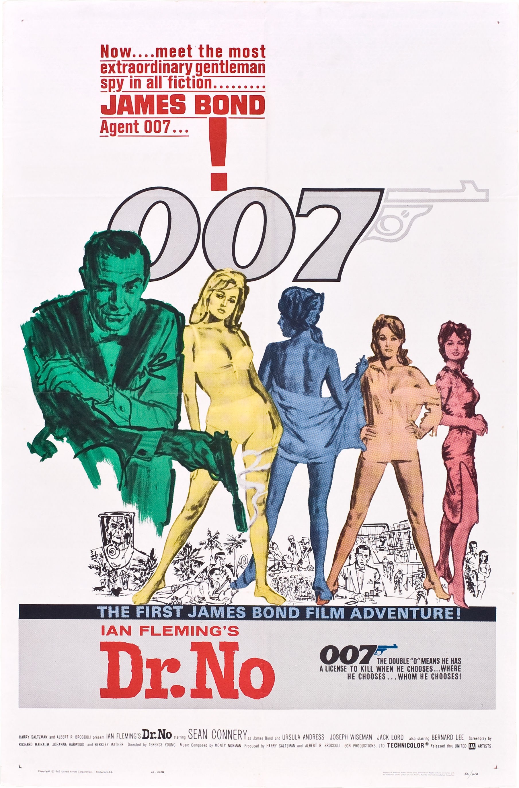 Mega Sized Movie Poster Image for Dr. No