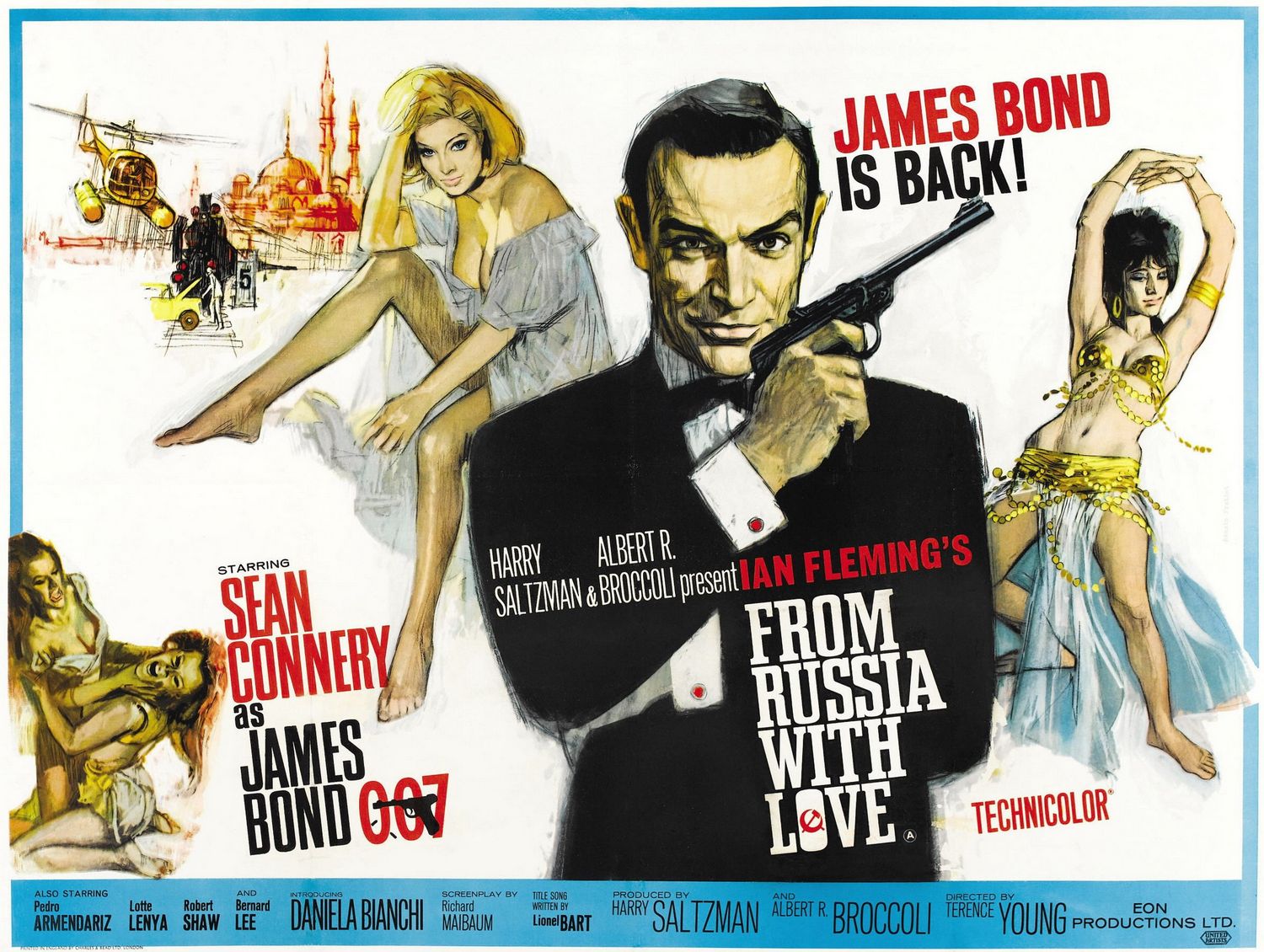 Extra Large Movie Poster Image for From Russia With Love (#3 of 15)