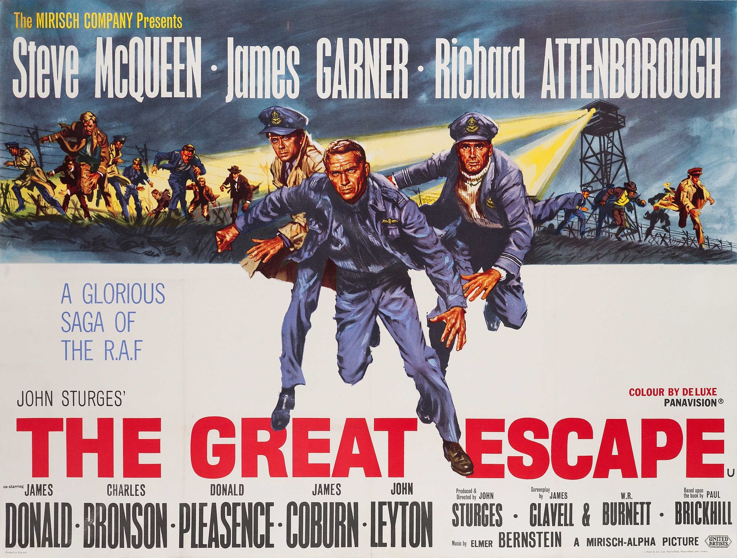 The Great Escape (3 of 4) Extra Large Movie Poster Image IMP Awards