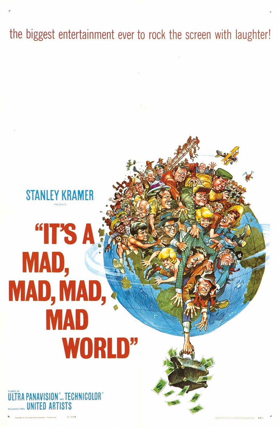 Extra Large Movie Poster Image for It's a Mad, Mad, Mad, Mad World (#1 of 3)