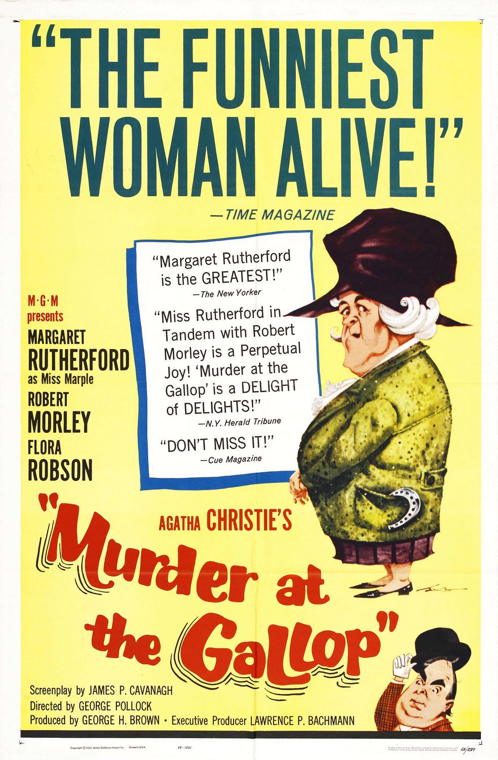 Extra Large Movie Poster Image for Murder at the Gallop (#1 of 2)