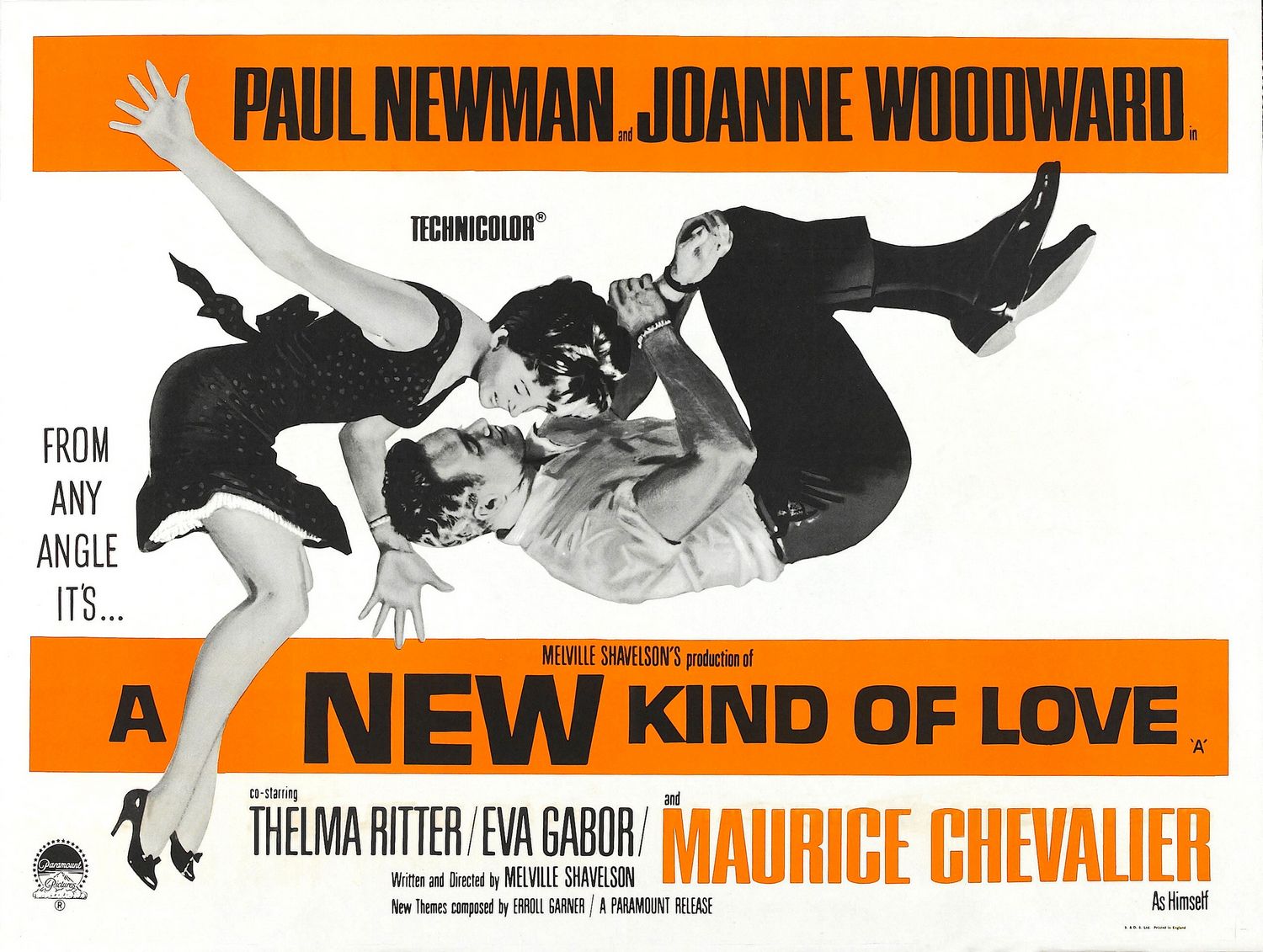 Extra Large Movie Poster Image for A New Kind of Love (#2 of 4)