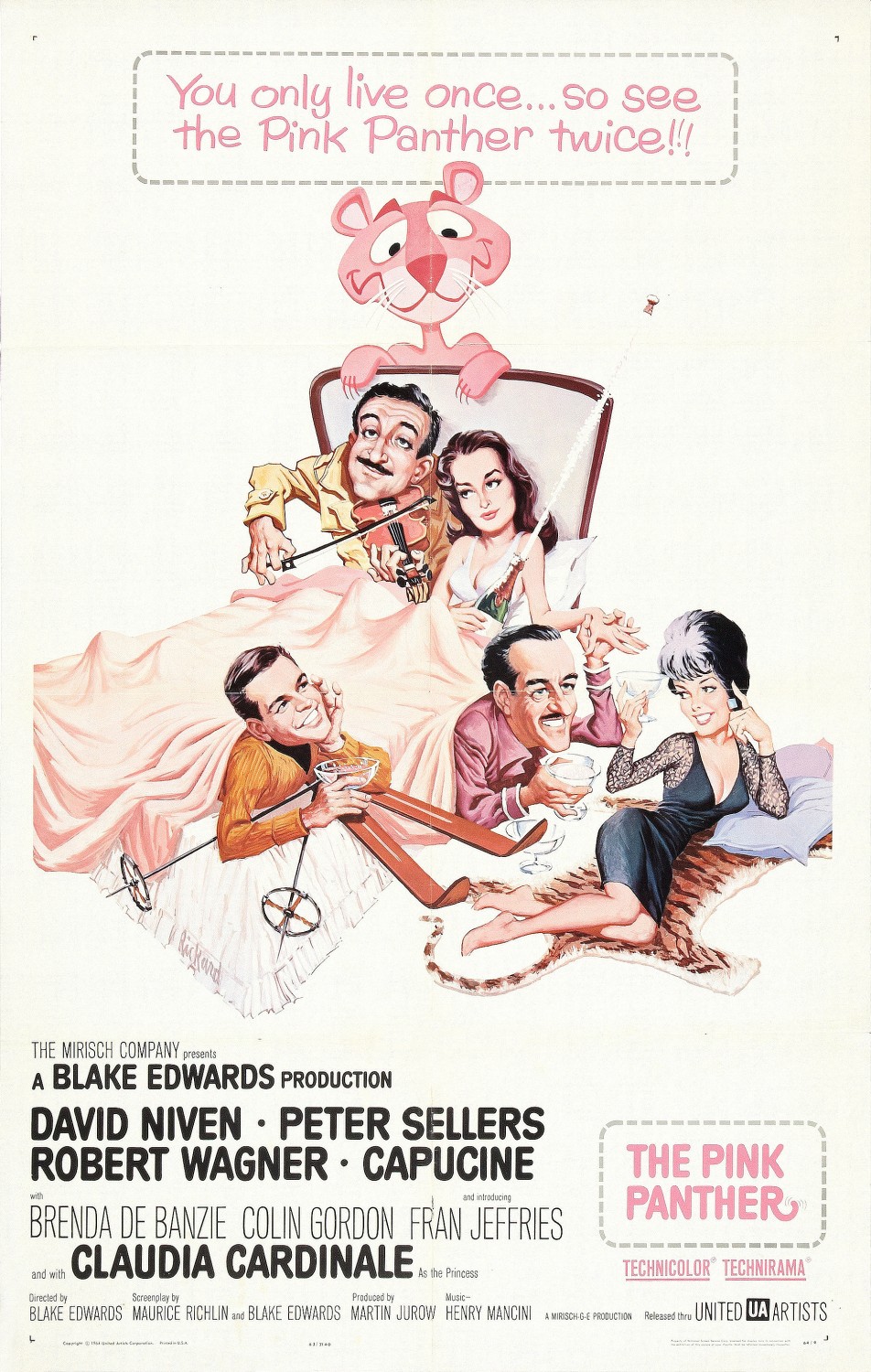 Extra Large Movie Poster Image for The Pink Panther (#1 of 6)