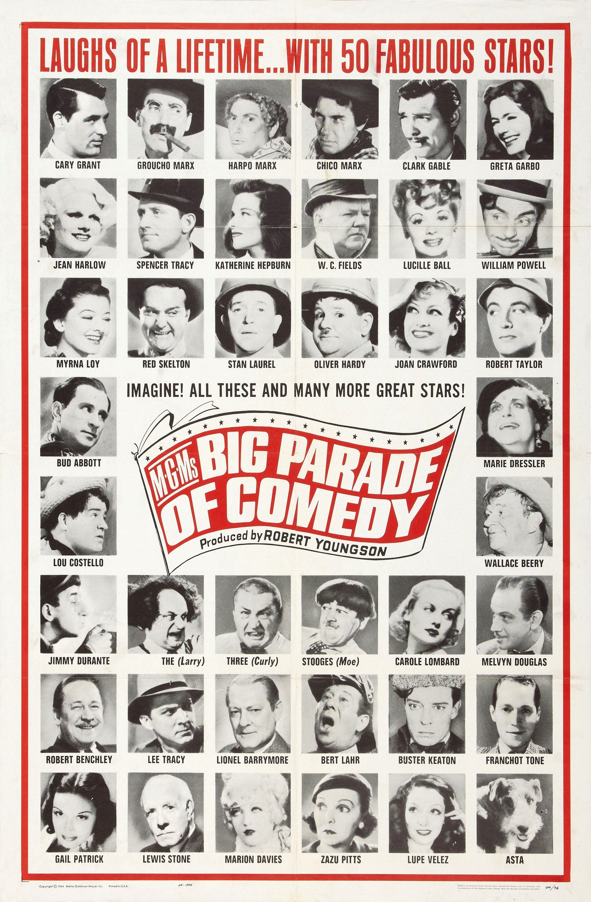 Mega Sized Movie Poster Image for The Big Parade of Comedy (#2 of 2)
