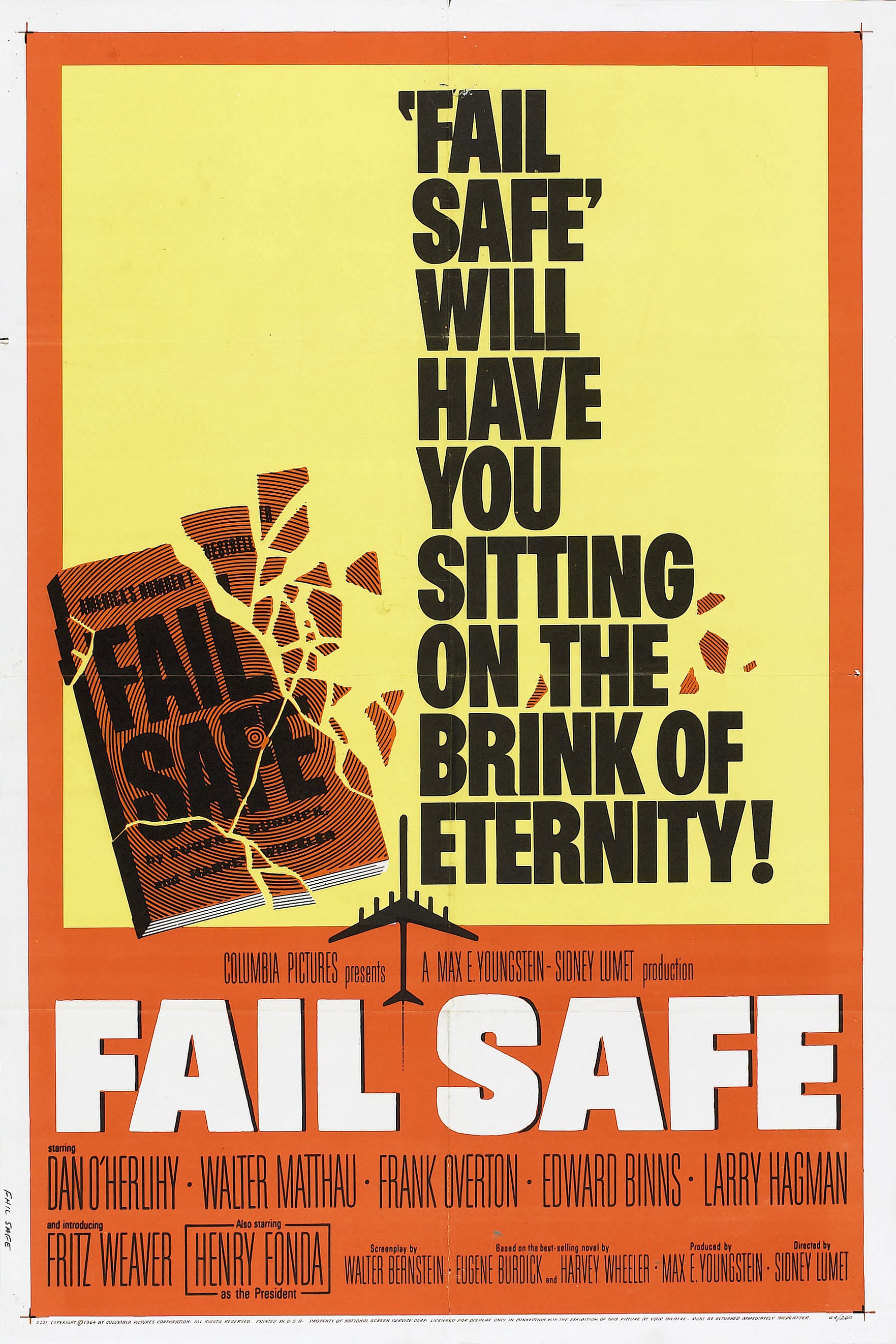 Mega Sized Movie Poster Image for Fail-Safe 