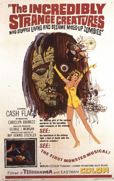 The Incredibly Strange Creatures Who Stopped Living and Became Mixed-Up Zombies Movie Poster