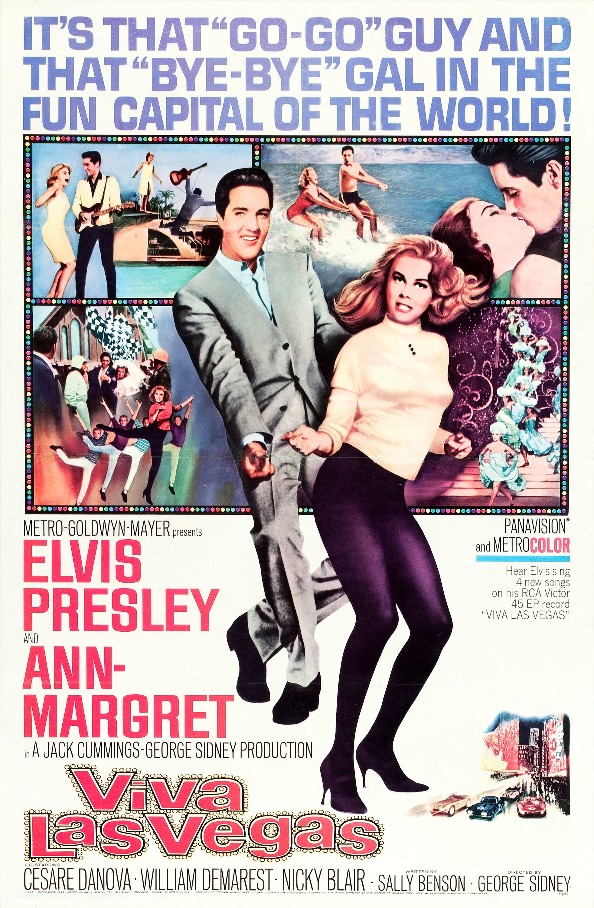 Mega Sized Movie Poster Image for Viva Las Vegas (#2 of 4)