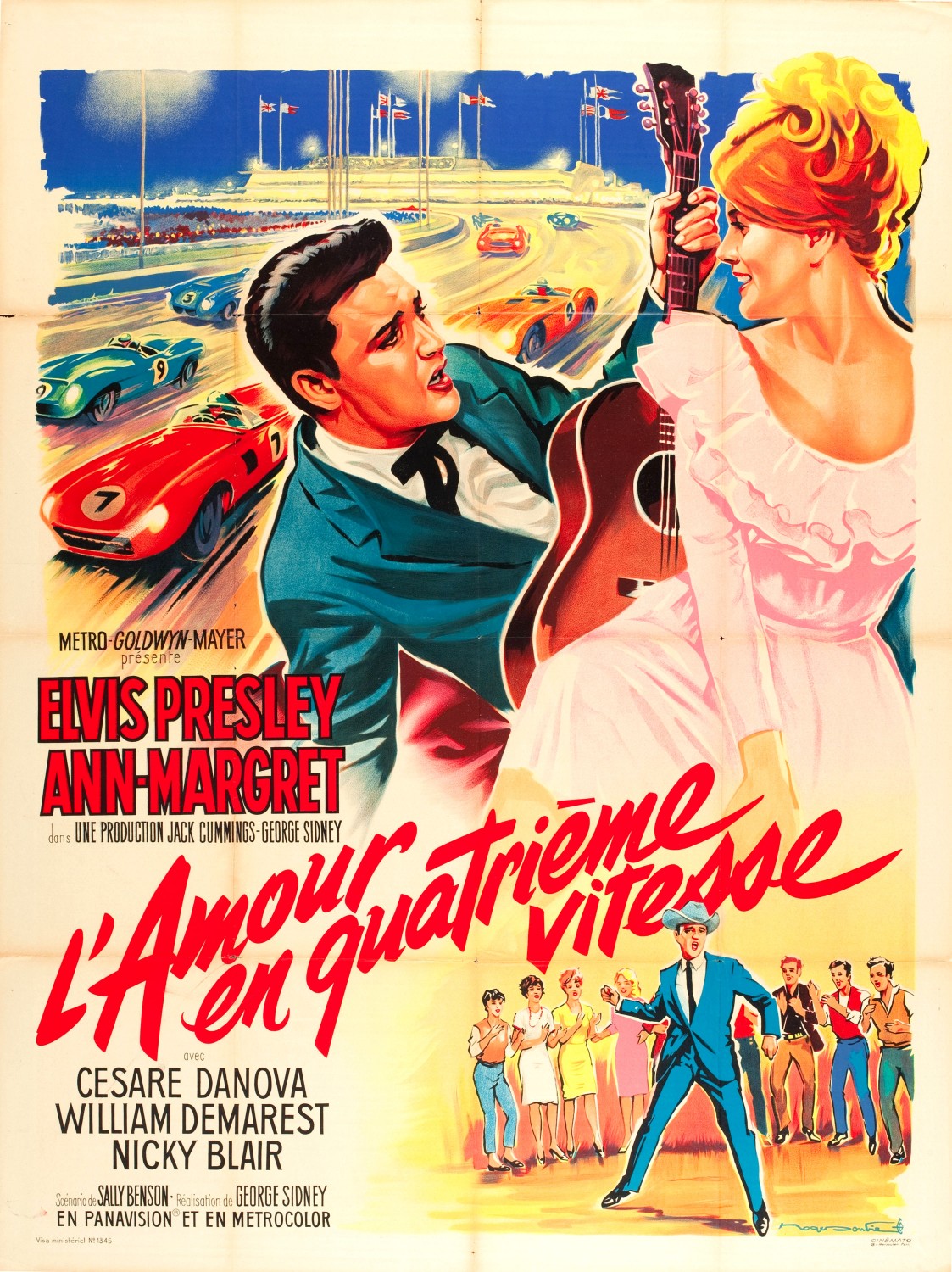 Extra Large Movie Poster Image for Viva Las Vegas (#4 of 4)