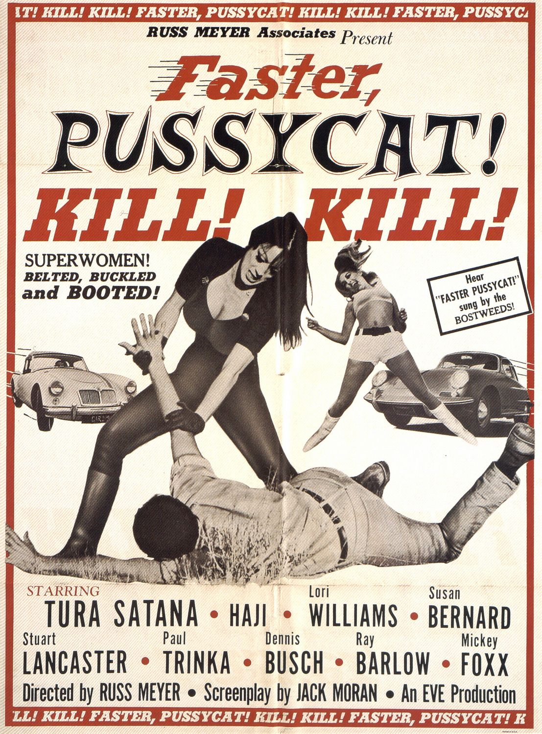 Faster Pussycat Kill Kill Extra Large Movie Poster Image Imp Awards