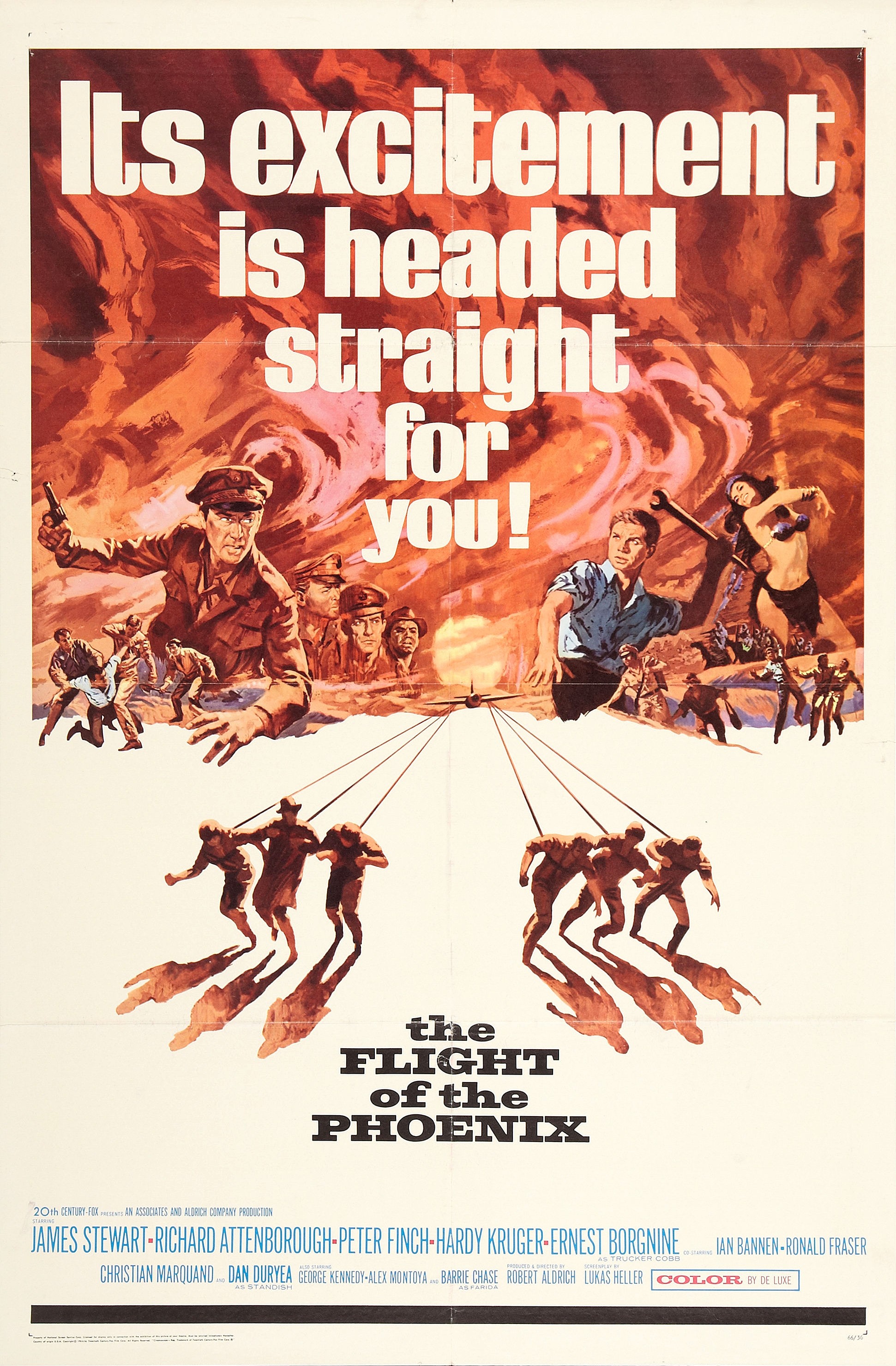 Mega Sized Movie Poster Image for The Flight of the Phoenix (#1 of 4)