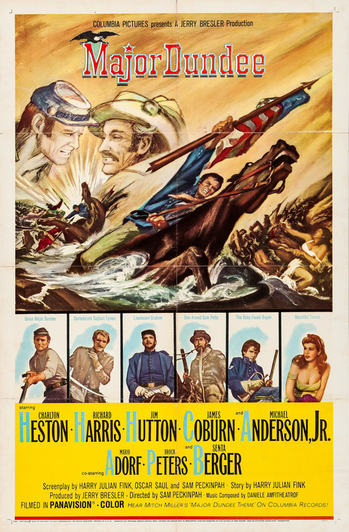 Major Dundee Movie Poster