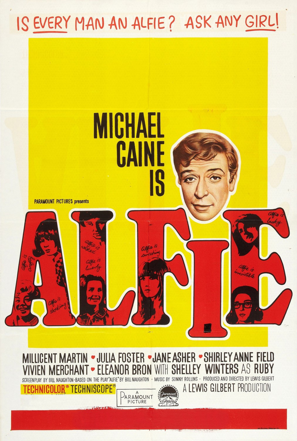 Extra Large Movie Poster Image for Alfie (#2 of 2)
