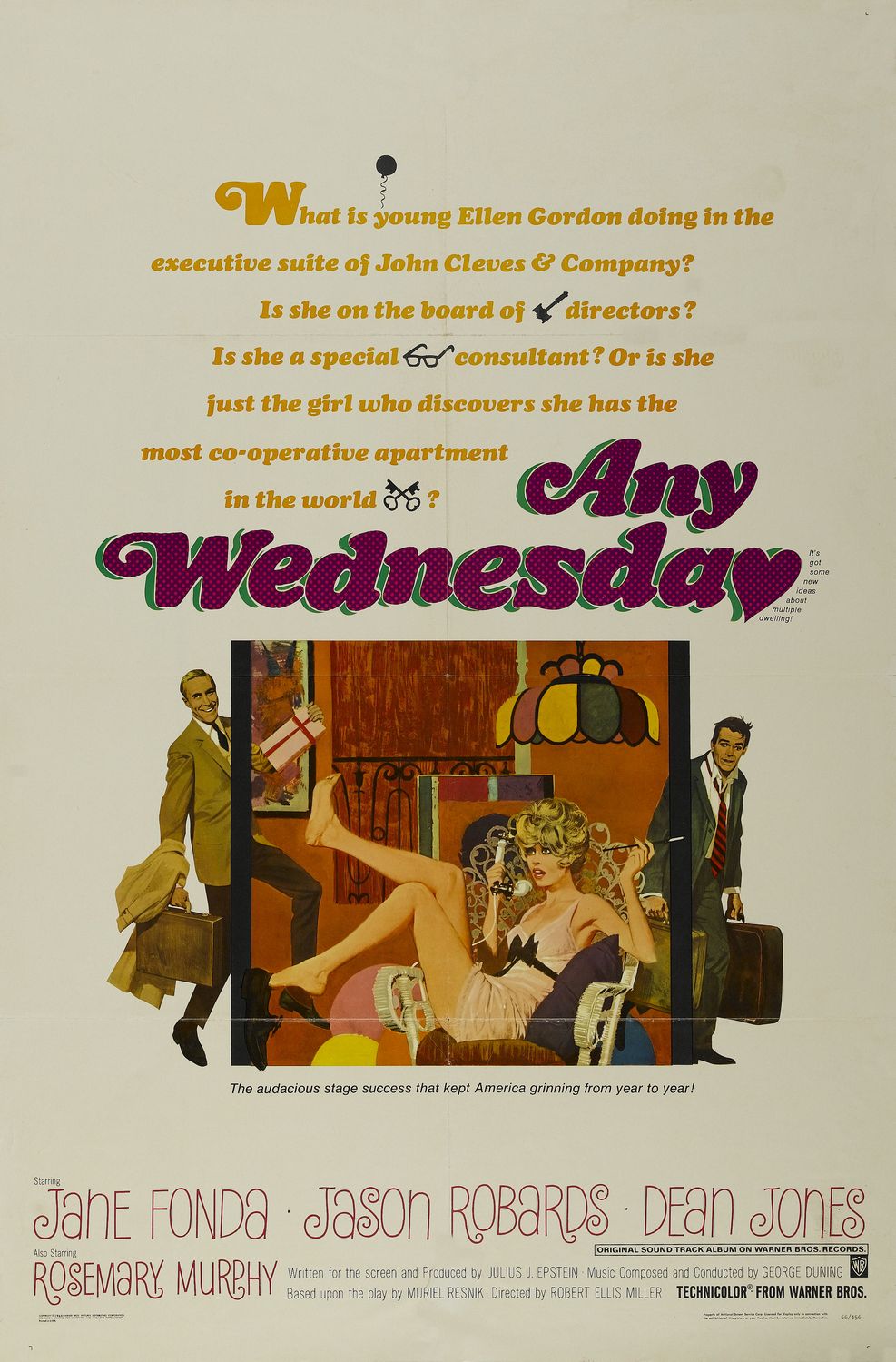 Extra Large Movie Poster Image for Any Wednesday 
