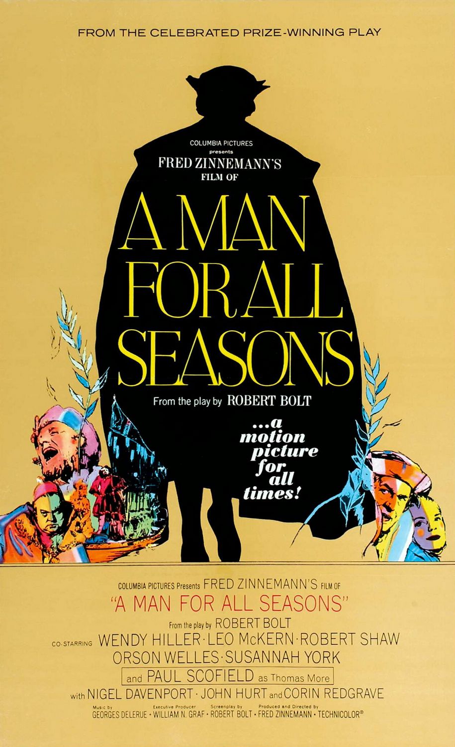 Extra Large Movie Poster Image for A Man for All Seasons (#1 of 2)
