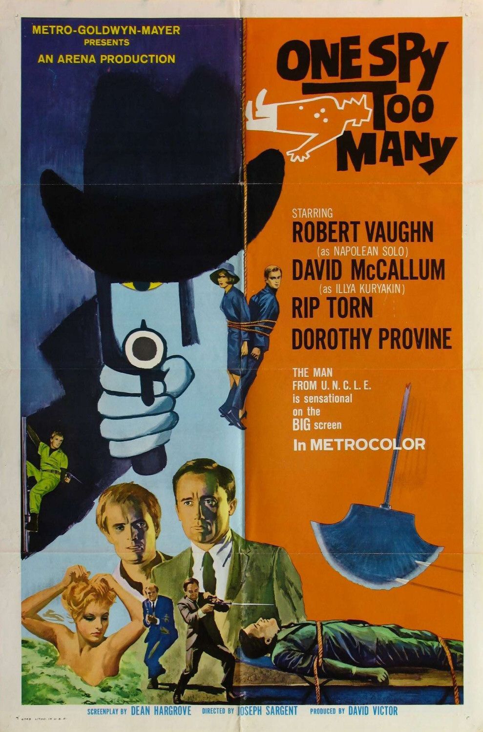 Extra Large Movie Poster Image for One Spy Too Many 