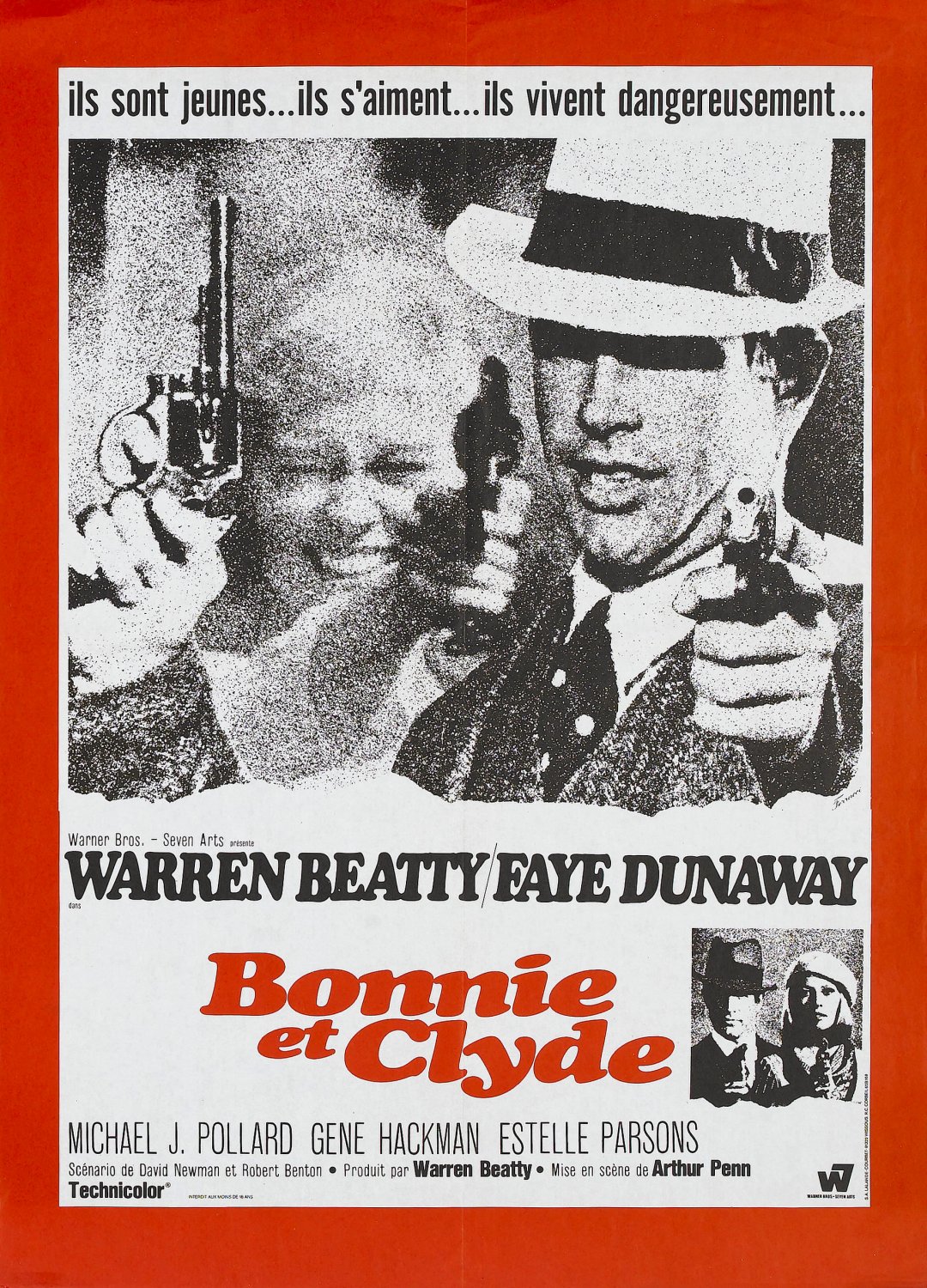 Extra Large Movie Poster Image for Bonnie and Clyde (#6 of 7)