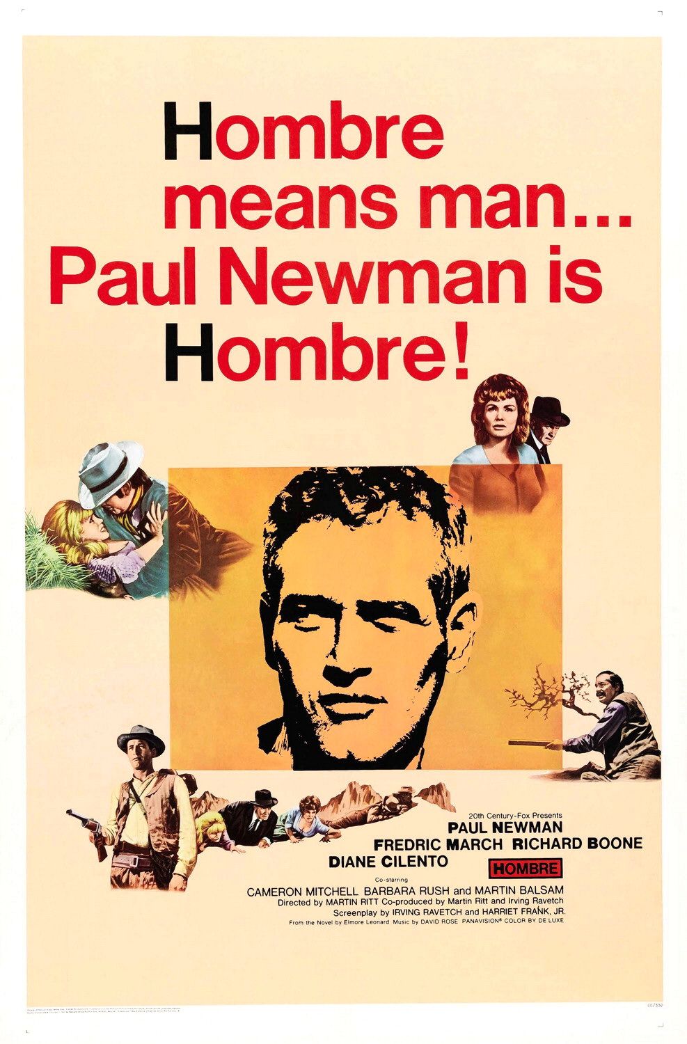 Extra Large Movie Poster Image for Hombre (#1 of 6)