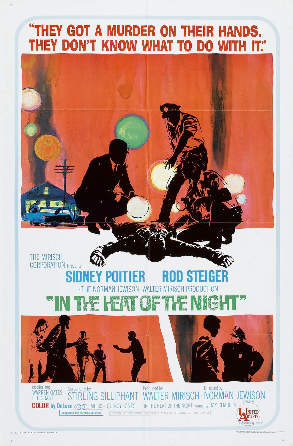 Extra Large Movie Poster Image for In the Heat of the Night (#1 of 2)