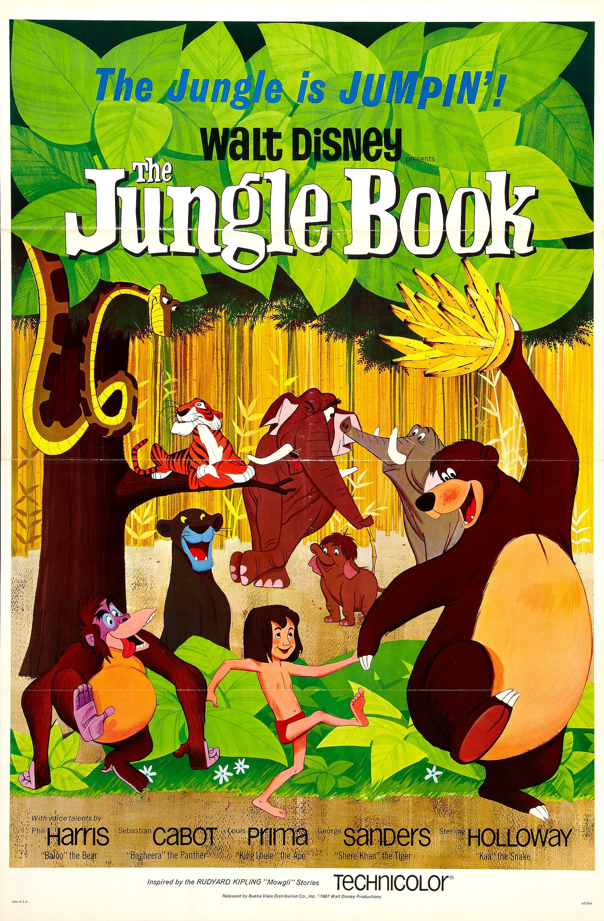 Mega Sized Movie Poster Image for The Jungle Book (#1 of 6)