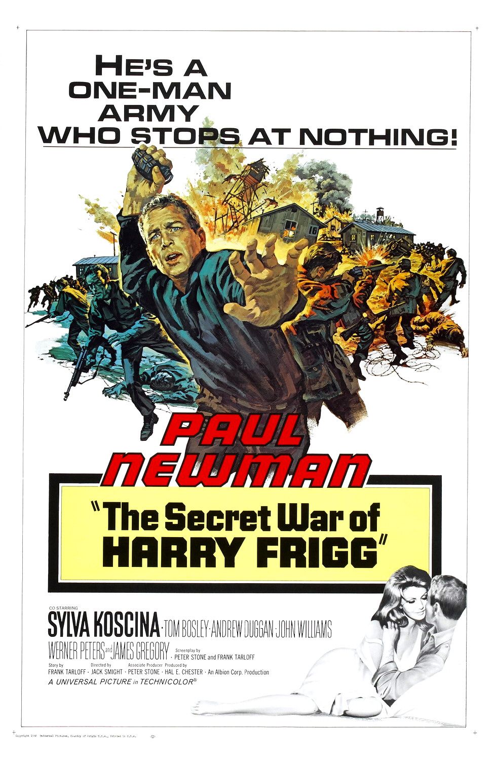 Extra Large Movie Poster Image for The Secret War of Harry Frigg (#2 of 2)
