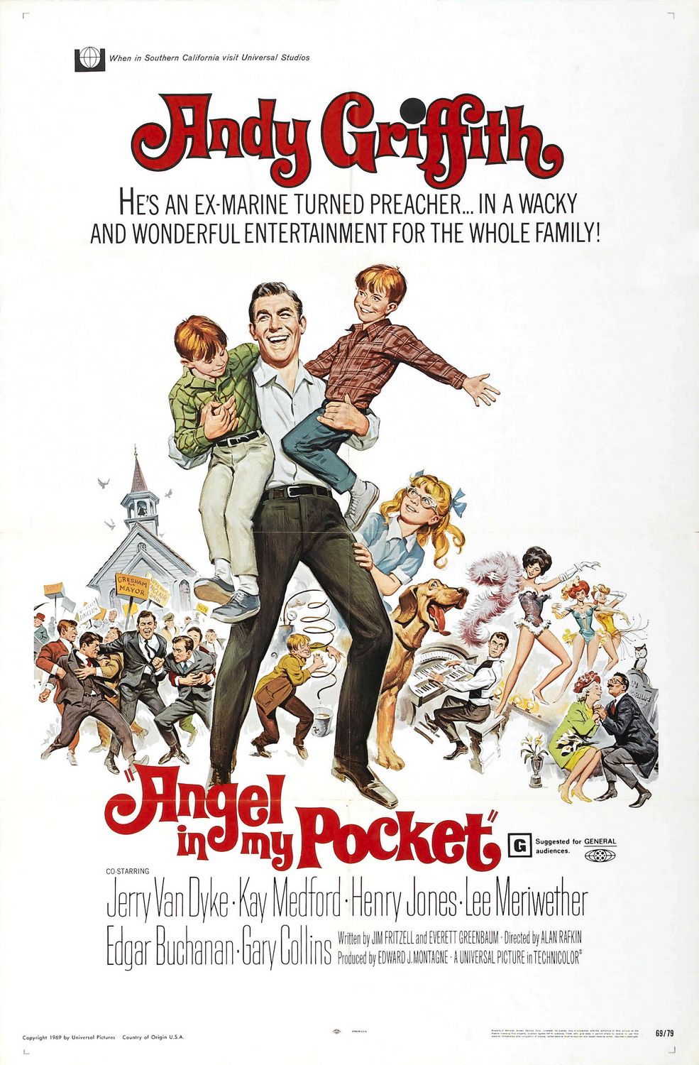 Extra Large Movie Poster Image for Angel in My Pocket (#2 of 2)