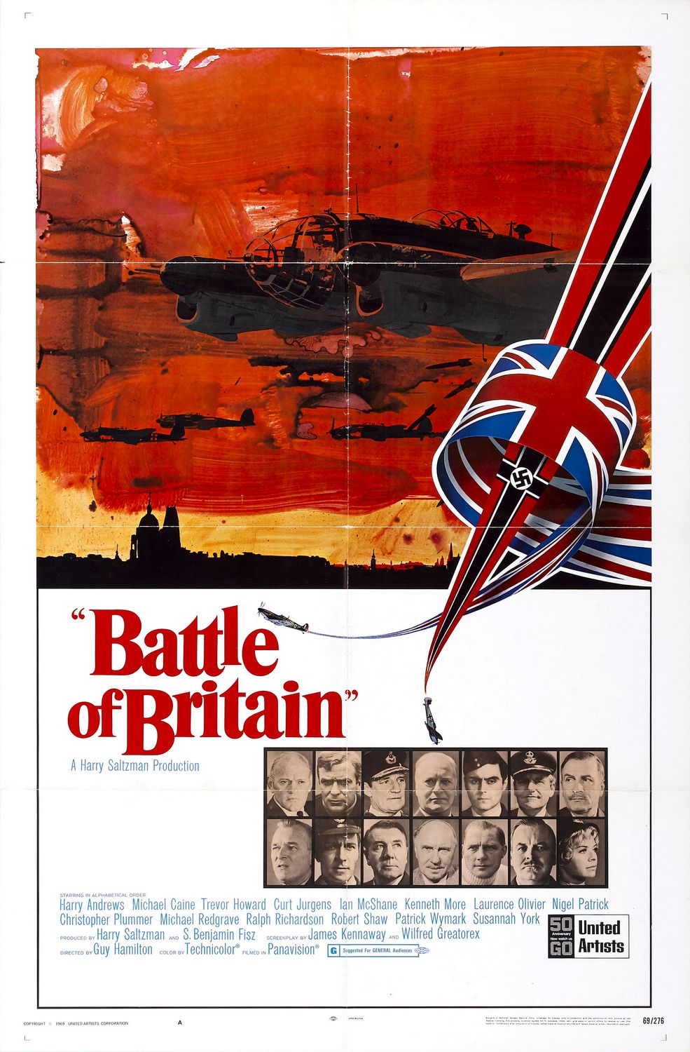 Extra Large Movie Poster Image for Battle of Britain (#2 of 2)