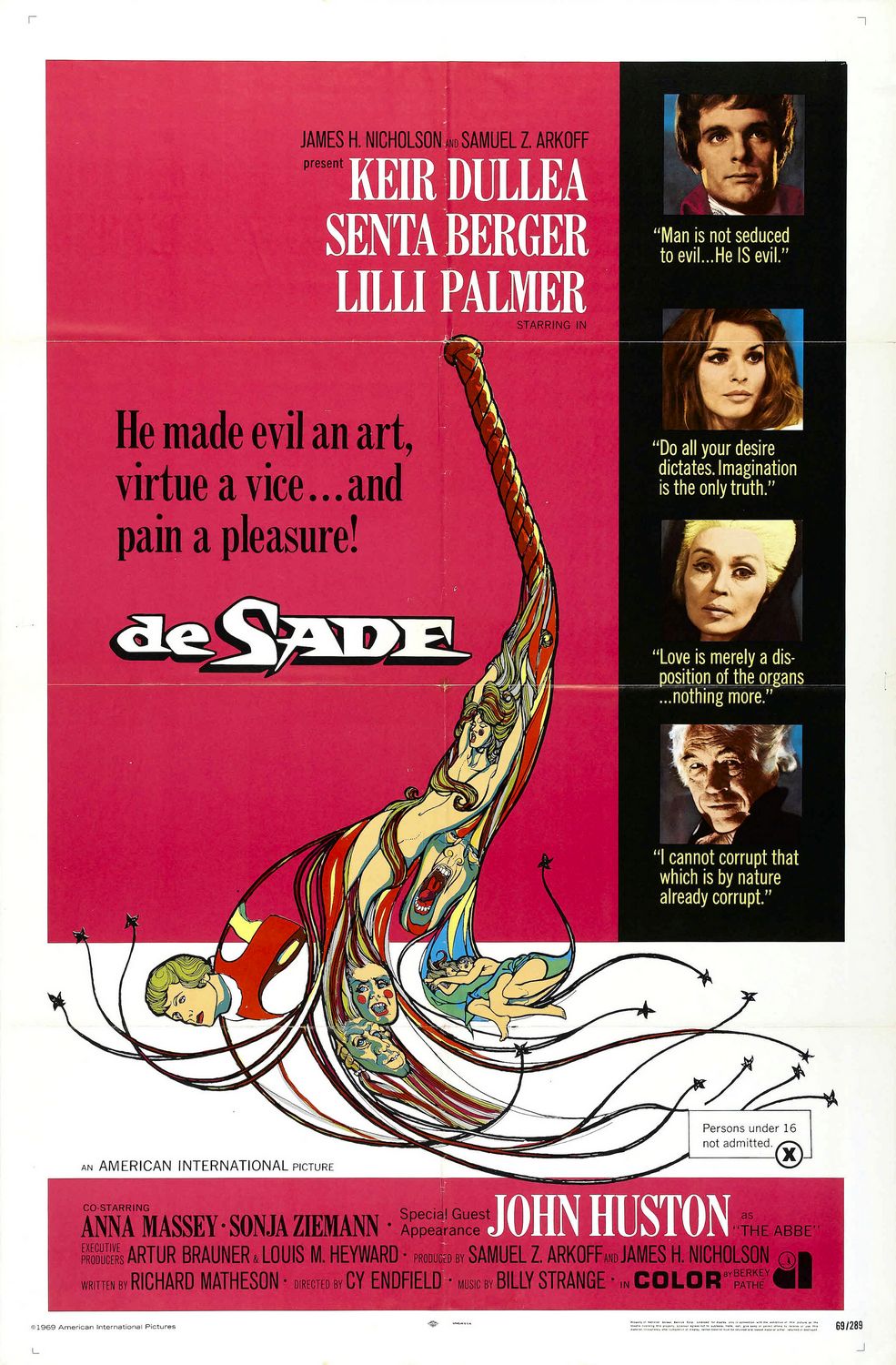 Extra Large Movie Poster Image for De Sade (#2 of 2)