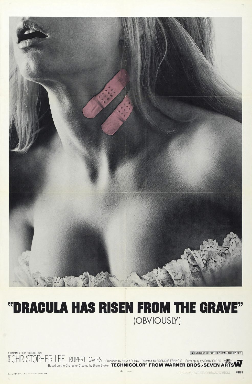 Extra Large Movie Poster Image for Dracula Has Risen from the Grave (#1 of 2)
