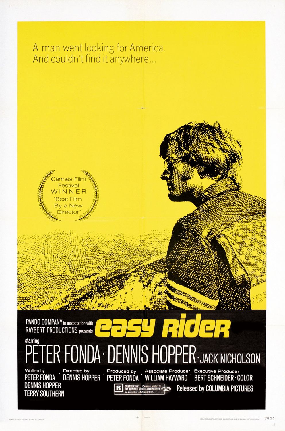 Extra Large Movie Poster Image for Easy Rider (#1 of 6)