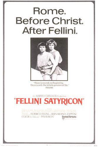Fellini Satyricon Movie Poster
