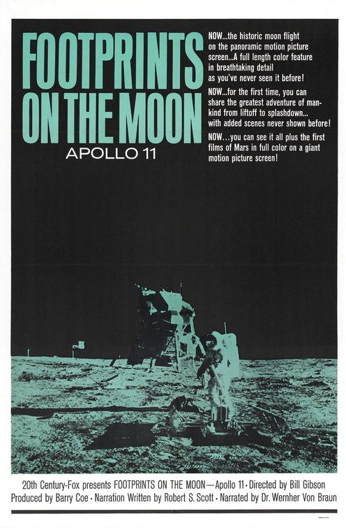 Footprints on the Moon: Apollo 11 Movie Poster