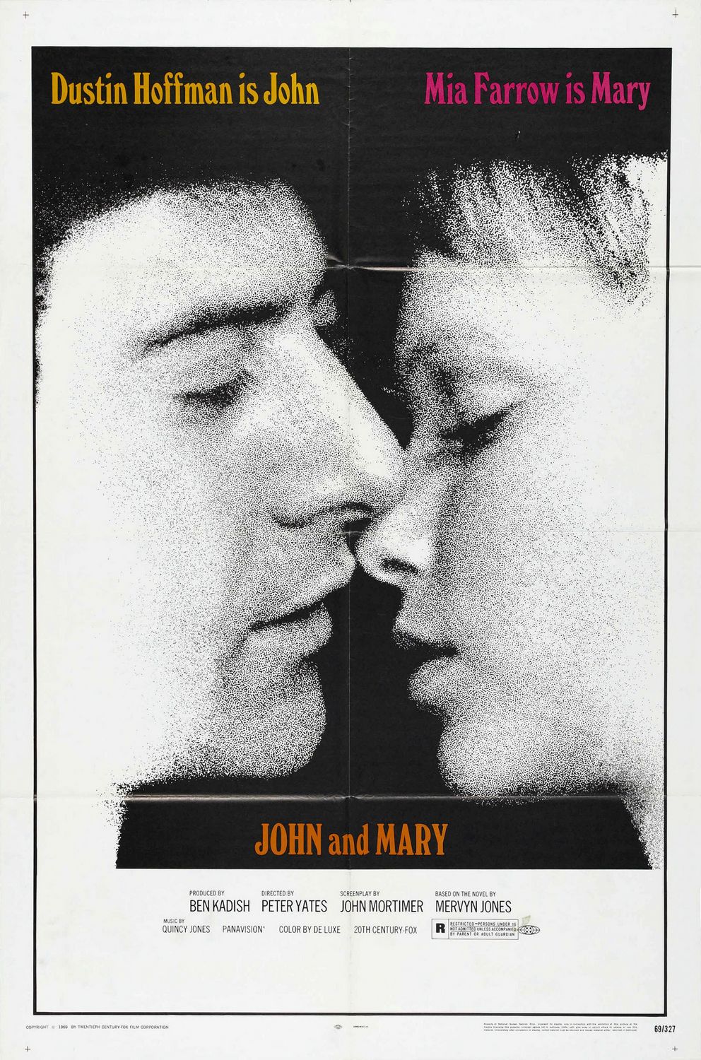 Extra Large Movie Poster Image for John and Mary 