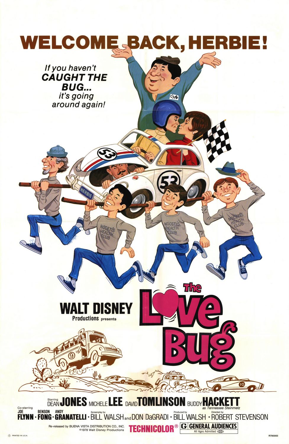 Extra Large Movie Poster Image for The Love Bug (#1 of 2)