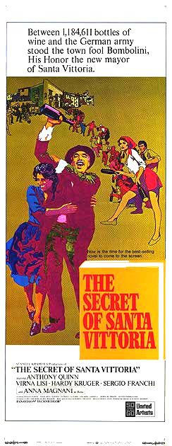 The Secret of Santa Vittoria Movie Poster