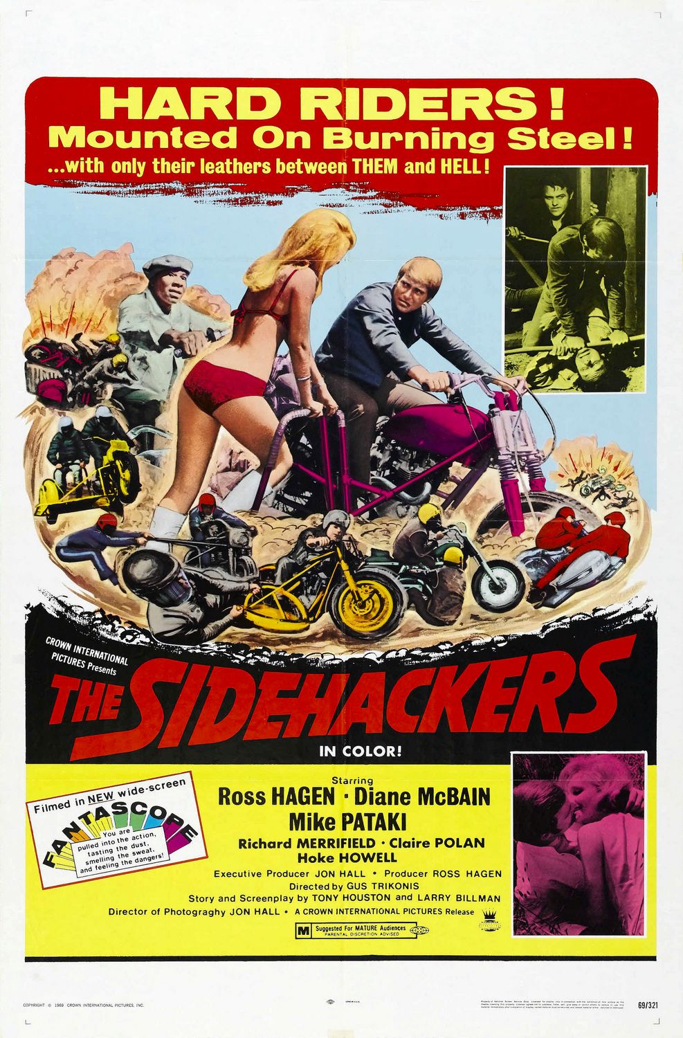 Extra Large Movie Poster Image for The Sidehackers (aka Five the Hard Way) 
