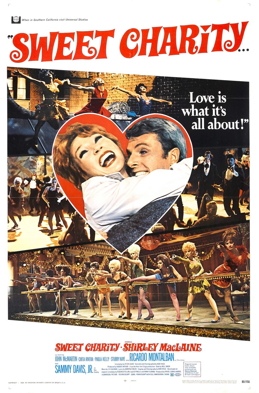 Extra Large Movie Poster Image for Sweet Charity (#1 of 3)