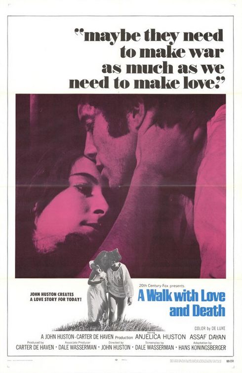 IMP Awards > 1969 Movie Poster Gallery > A Walk with Love and Death