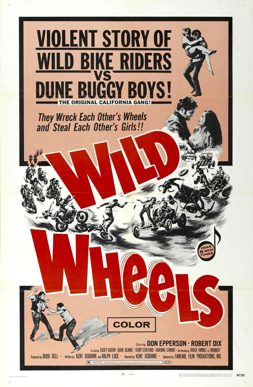Extra Large Movie Poster Image for Wild Wheels 