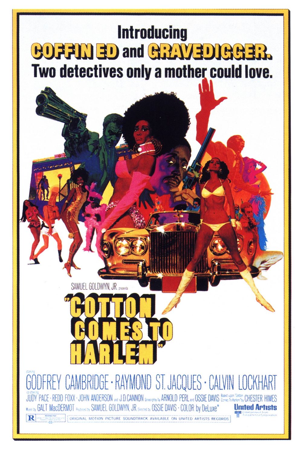Extra Large Movie Poster Image for Cotton Comes to Harlem 