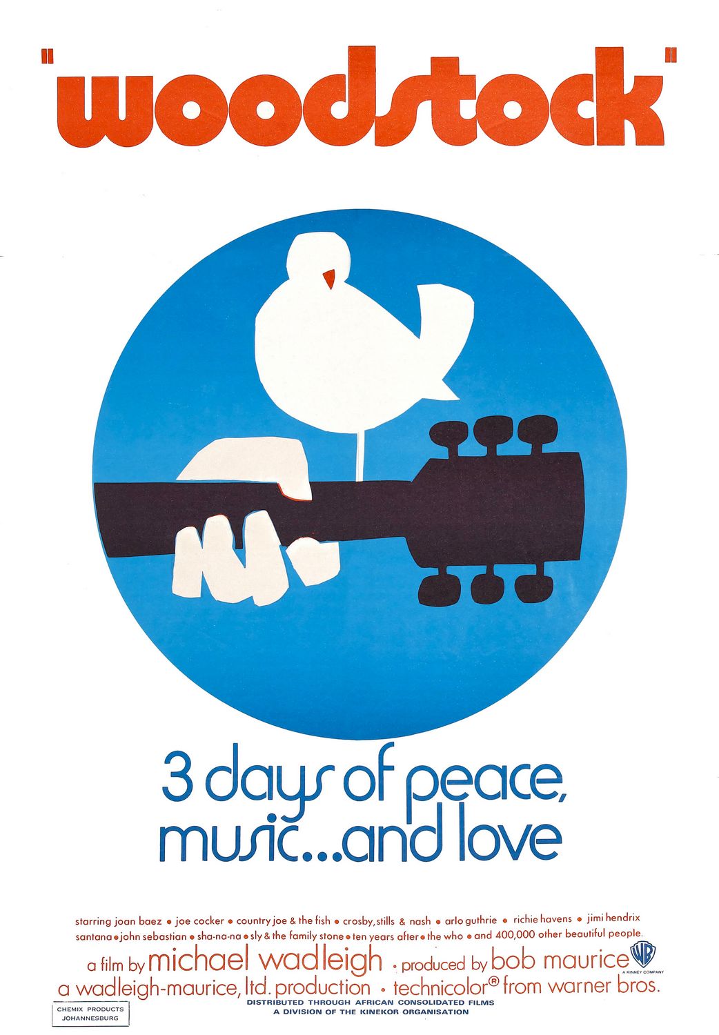 Extra Large Movie Poster Image for Woodstock (#2 of 5)