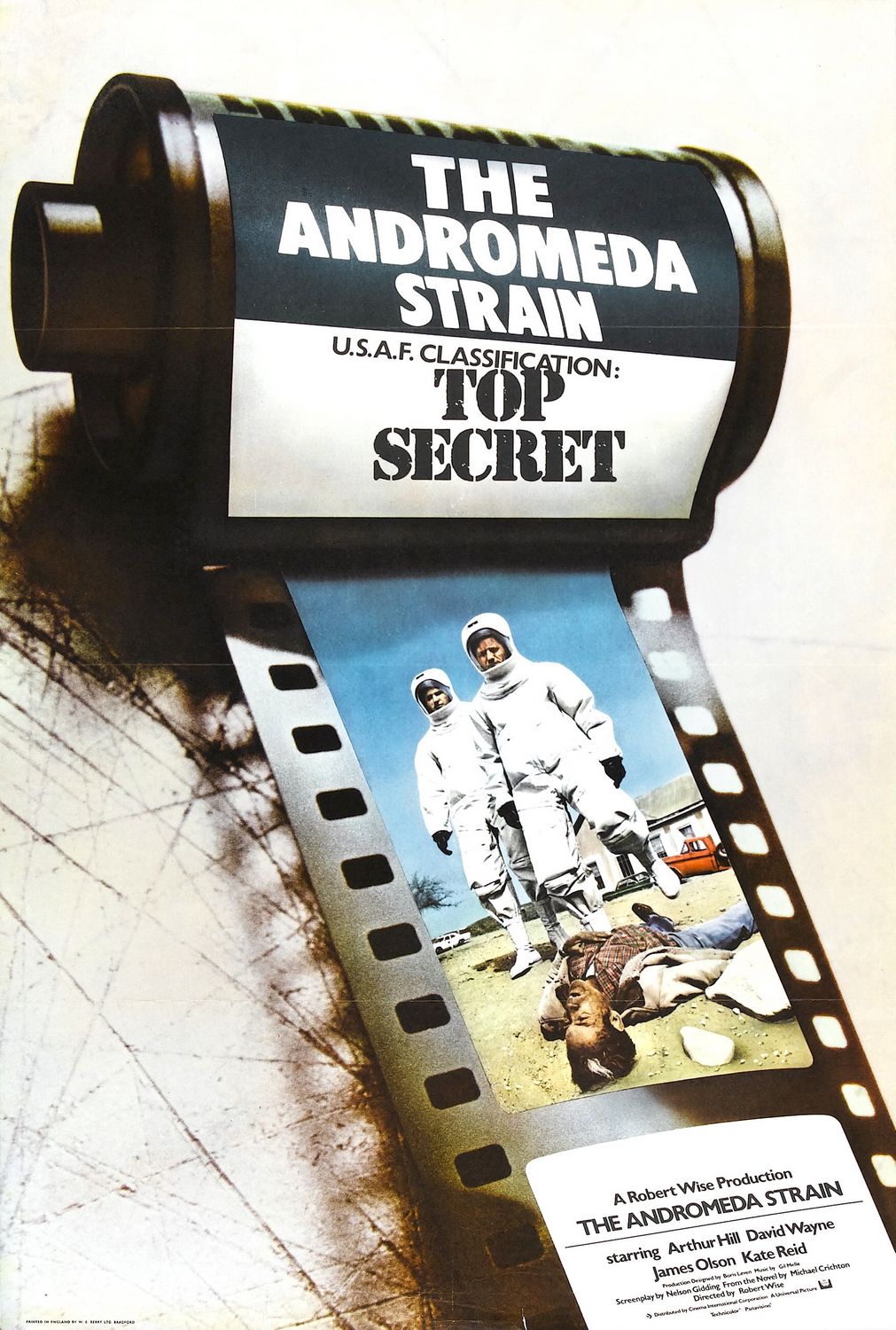 Extra Large Movie Poster Image for The Andromeda Strain (#1 of 2)