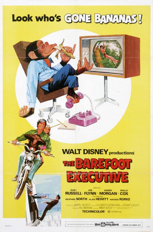 The Barefoot Executive Movie Poster